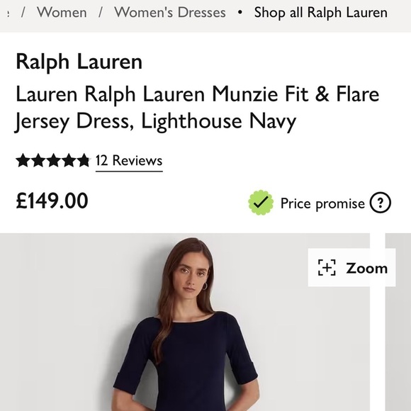 Elegant Black Midi Dress - Picture 3 of 7